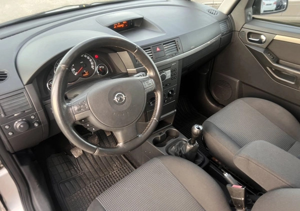 Opel Meriva cena 11850 przebieg: 185236, rok produkcji 2008 z Stęszew małe 121